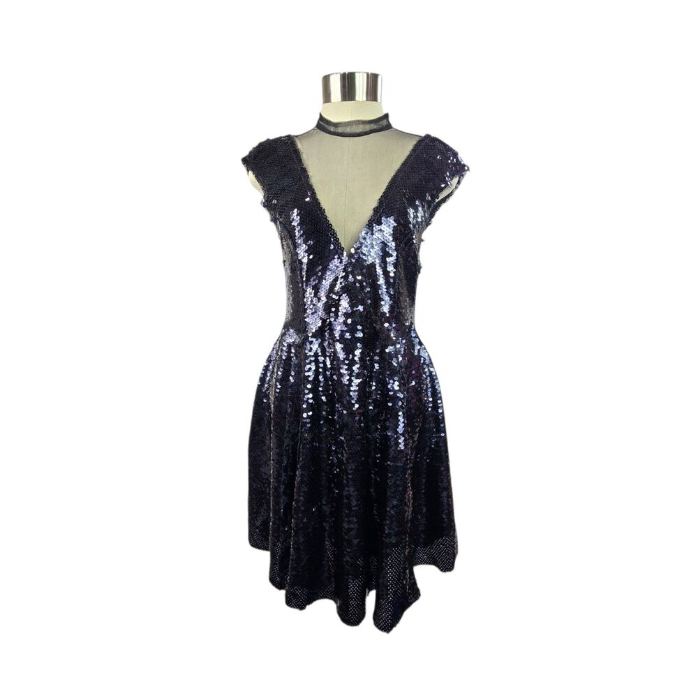 Free People Dance Til Dawn Sequin Dress